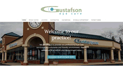 Desktop Screenshot of gustafsoneyecare.com